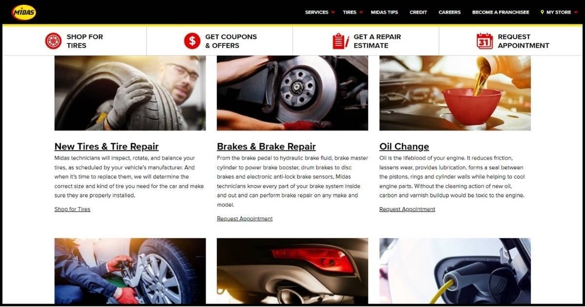 What is the Oil Change Cost at Midas?