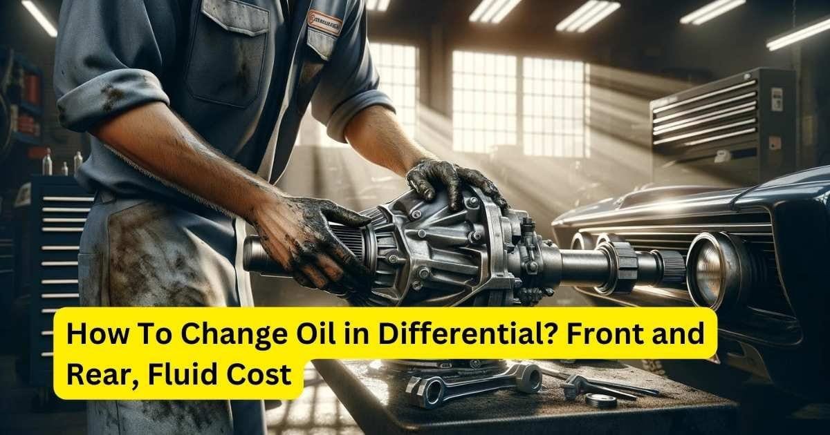How To Change Oil in Differential? Front and Rear